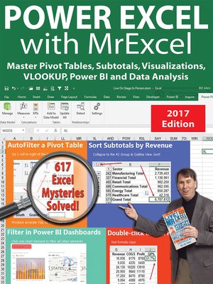 cover image of Power Excel 2016 with MrExcel